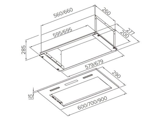 Вытяжка HAIER HVX-BI772X
