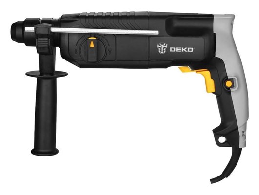 Перфоратор DEKO DKH850W в кейсе с набором из 5 буров SDS+ 063-4111