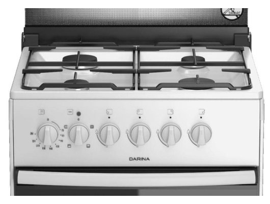 Плита комбинированная DARINA 1B KM 441 301 W