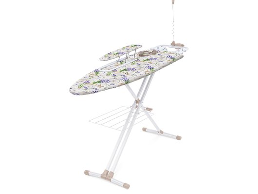 Гладильная доска НИКОЛЬ 9 + Рукав + удлинитель + полка для белья