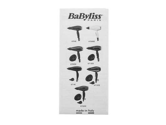 Фен BABYLISS 6704 WE (ПИ)