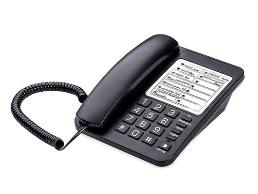 Проводной телефон TeXet TX-234 черный