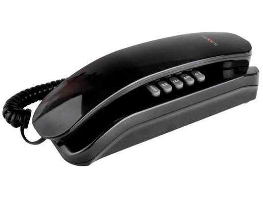 Проводной телефон TeXet TX-215 черный