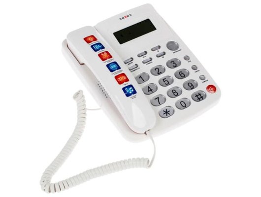 Проводной телефон TeXet TX-250 белый