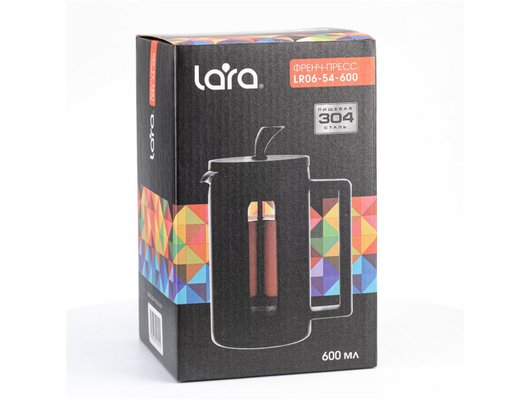 Френч-пресс LARA LR06-54-600 600мл