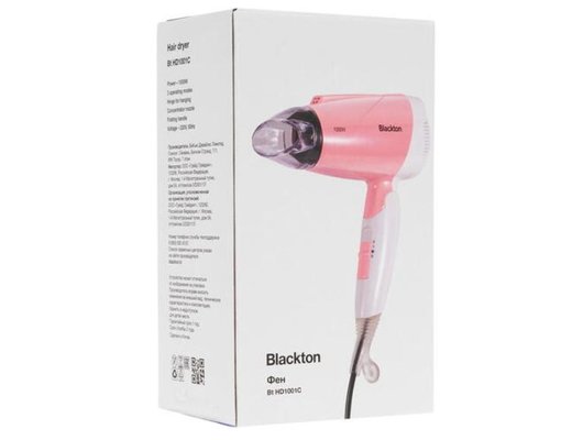Фен Blackton Bt HD1001C White-Pink
