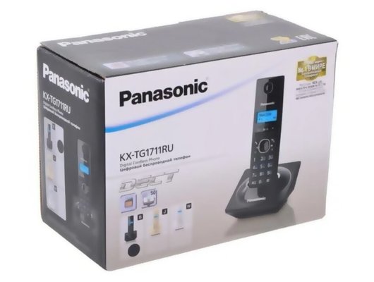 Радиотелефон PANASONIC KX-TG1711RUB
