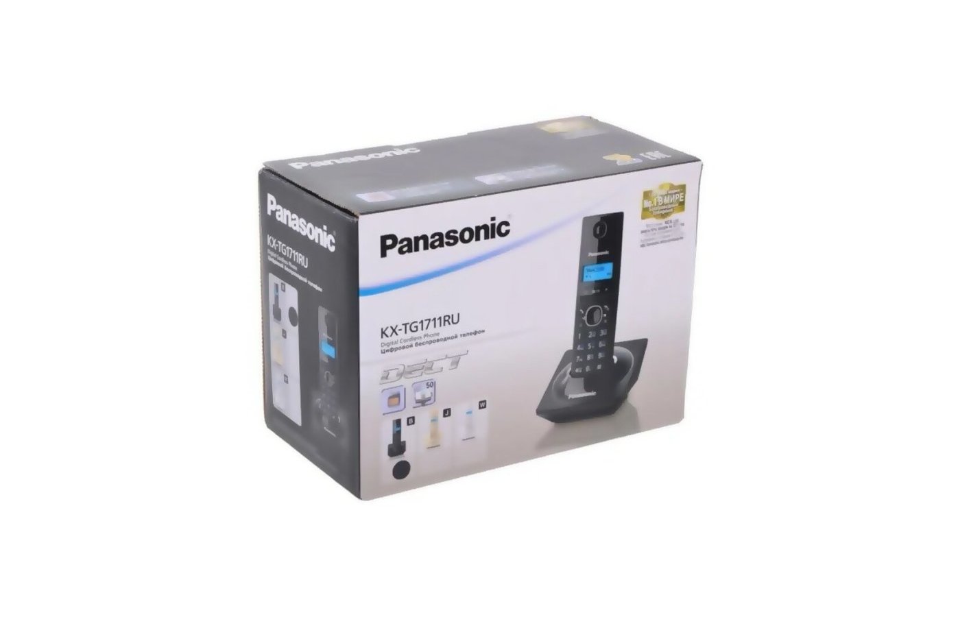 Радиотелефон PANASONIC KX-TG1711RUB - купить в интернет-магазине RBT.ru.  Цены, отзывы, характеристики и доставка в Челябинске