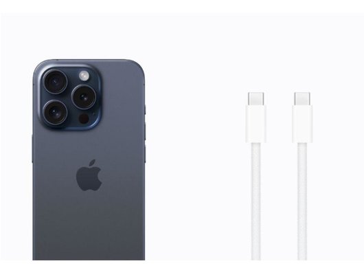 Смартфон Apple iPhone 15 Pro 256Gb Blue Titanium (ПИ)