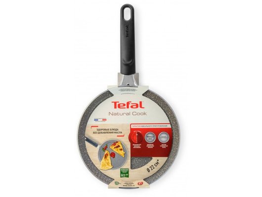 Сковорода для блинов TEFAL Natural Cook 22 см блинная