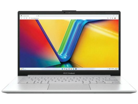 Ноутбук ASUS E1404FA-EB019/90NB0ZS1-M00660/Ryzen 3-7320U/8Gb/256Gb/14 FHD IPS/DOS серебристый