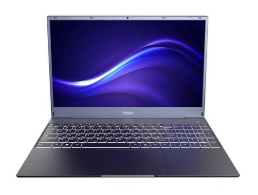Ноутбук Haier AX1550SD/Ryzen 5 5500U/8Gb/ 512 Gb/15.6 FHD IPS/DOS серый