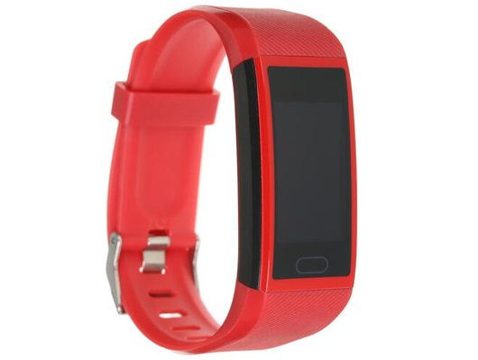 Фитнес-браслет Smarterra FitMaster 5 Красный +Черный ремешок /SMFT-05RBL/