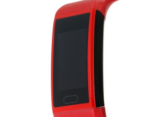 Фитнес-браслет Smarterra FitMaster 5 Красный +Черный ремешок /SMFT-05RBL/