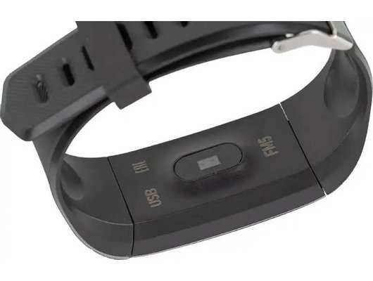 Фитнес-браслет Smarterra FitMaster 5 Черный + Серый ремешок /SMFT-05BLG/
