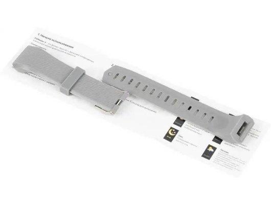 Фитнес-браслет Smarterra FitMaster 5 Черный + Серый ремешок /SMFT-05BLG/