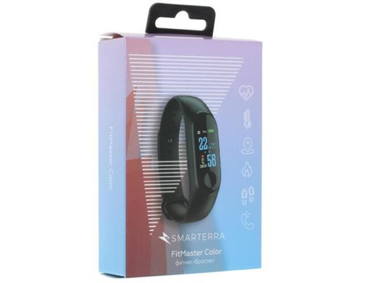 Фитнес-браслет Smarterra Fitmaster Color красный /SMFT-C01R/