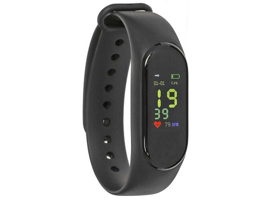 Фитнес-браслет Smarterra Fitmaster Color черный /SMFT-C01B/