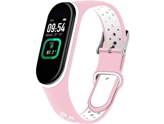 Фитнес-браслет Smarterra Fitmaster TON розово-белый /SMFT-T04/