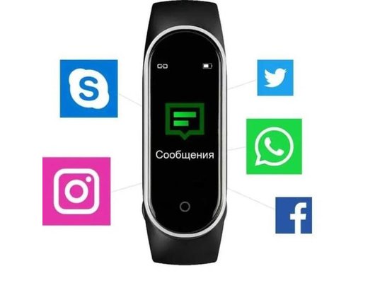 Фитнес-браслет Smarterra Fitmaster TON черно-серый /SMFT-T01/