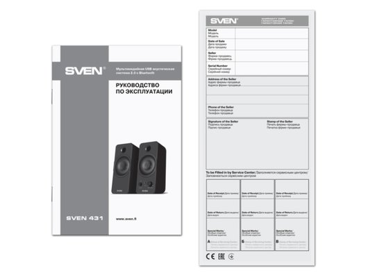 Компьютерные колонки SVEN 431