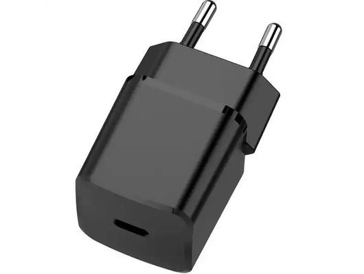 Зарядное устройство TFN СЗУ nano TypeC PD 20W б/кабеля black  TFN-WCRPD10