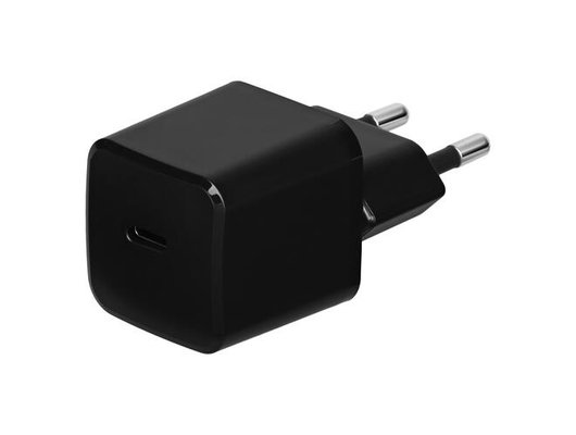 Зарядное устройство TFN СЗУ nano TypeC PD 20W б/кабеля black  TFN-WCRPD10