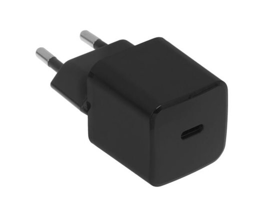 Зарядное устройство TFN СЗУ nano TypeC PD 20W б/кабеля black  TFN-WCRPD10