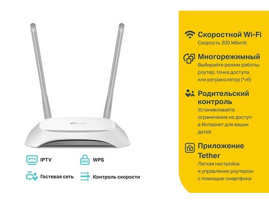 WiFi роутер TP-Link TL-WR840N