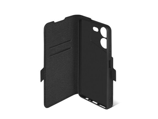 Чехол DF для Tecno POVA 5 (4G) tFlip-30 (black)