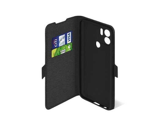 Чехол DF для Xiaomi Redmi A1+/A2+/Poco C50/C51 xiFlip-82 (black)