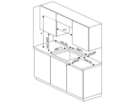 Варочная панель GRUNDIG GIEI938980I