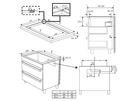 Варочная панель GRUNDIG GIEH 834480 P