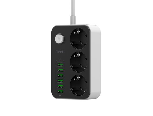 Сетевой фильтр TFN Power7 черный (TFN-Power7BK)