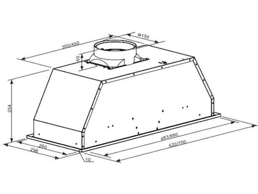 Вытяжка OASIS UM-52W