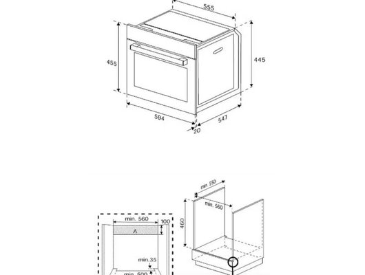 Духовой шкаф GRUNDIG GEKW12400B