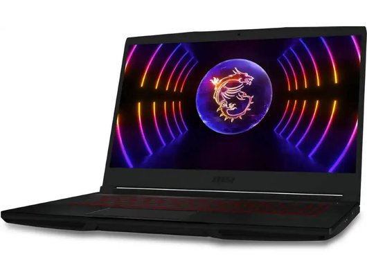 Ноутбук игровой MSI Thin GF63 12UCX/9S7-16R821-1043/Core i5-12450H/8Gb/512Gb/15.6 FHD  144Hz/RTX 2050 4GB/DOS черный