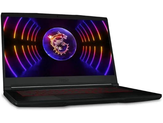 Ноутбук игровой MSI Thin GF63 12UCX/9S7-16R821-1043/Core i5-12450H/8Gb/512Gb/15.6 FHD  144Hz/RTX 2050 4GB/DOS черный