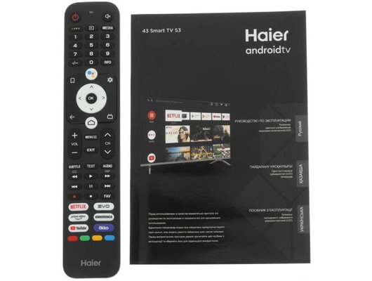 4K (Ultra HD) Smart телевизор HAIER 43 SMART TV S3 (ИМП)