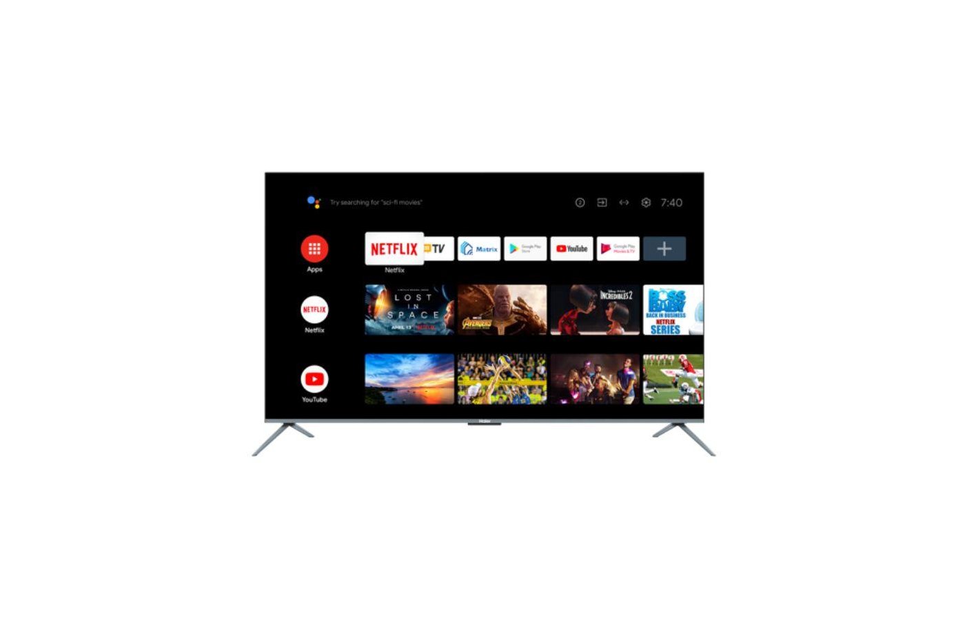 Haier 85 smart tv s8