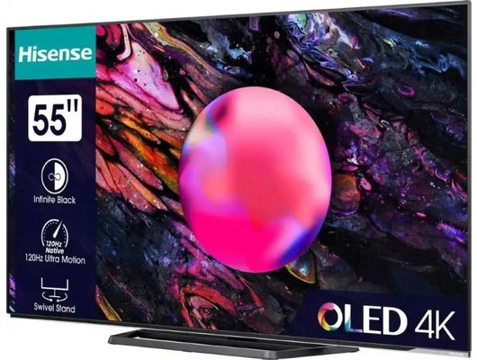 4K (Ultra HD) Smart телевизор HISENSE 55A85K