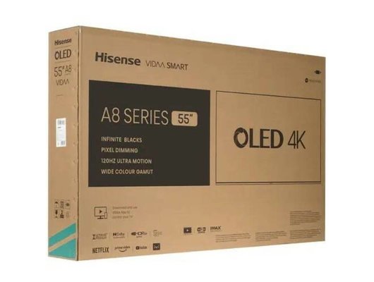 4K (Ultra HD) Smart телевизор HISENSE 55A85K