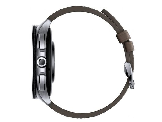 Смарт часы XIAOMI WATCH 2 PRO SILVER CASE WITH BROWN LEATHER STRAP (M2234W1/BHR7216GL)