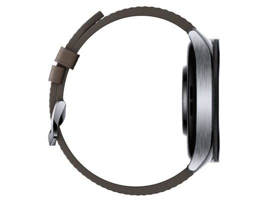 Смарт часы XIAOMI WATCH 2 PRO SILVER CASE WITH BROWN LEATHER STRAP (M2234W1/BHR7216GL)