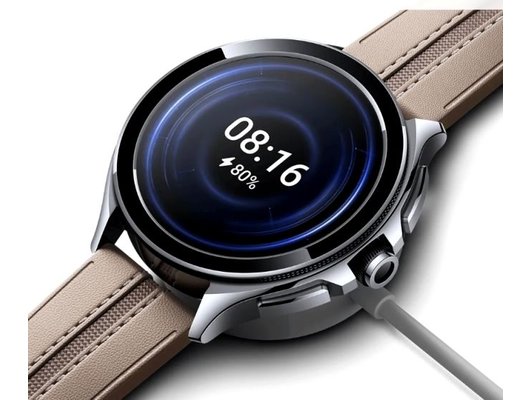 Смарт часы XIAOMI WATCH 2 PRO SILVER CASE WITH BROWN LEATHER STRAP (M2234W1/BHR7216GL)