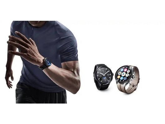 Смарт часы XIAOMI WATCH 2 PRO SILVER CASE WITH BROWN LEATHER STRAP (M2234W1/BHR7216GL)