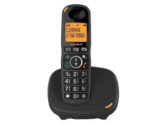Радиотелефон TeXet TX-D8905A черный