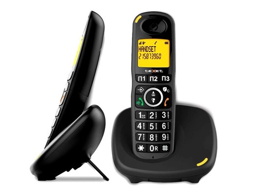 Радиотелефон TeXet TX-D8905A черный