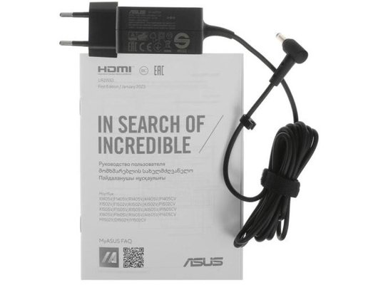 Ноутбук ASUS M1605YA-MB338/90NB10R1-M00FJ0/Ryzen 5-5625U/8Gb/512Gb/16 WUXGA IPS/DOS черный