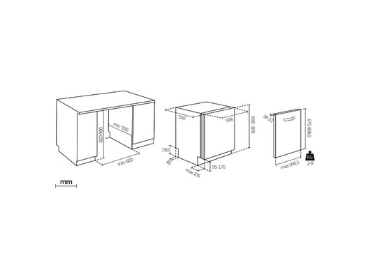 Встраиваемая посудомоечная машина HAIER XS 6B0S3SB-08